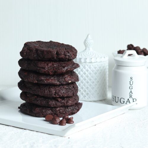 cookies with dark chocolate